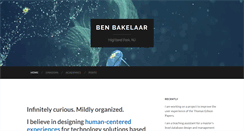 Desktop Screenshot of benbakelaar.info